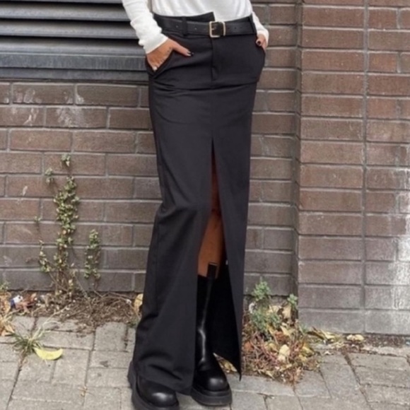 ZARA ASYMMETRICAL SKIRT - S2422 - Picture 9 of 9